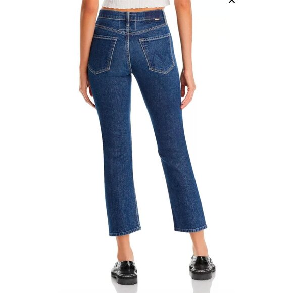 Mother The Tomcat Ankle Cannonball Crop Straight Jeans Size 28 in Cannonball - Picture 2 of 7